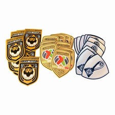 Liga BBVA MX Soccer Patches Lot: Campeón C26, Equipo Temporada, Cruz Azul picture