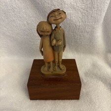 Siegfried Hafner Early ANRI Wood Carving Italy Happy Children Collection picture