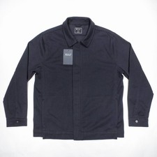 NWT BYLT Premium Basics 'Coastal Jacket' Navy Blue Full Zip Casual - L Large picture
