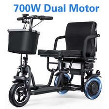 TopMate ES11 Electric Mobility Scooter 3 Wheel  for Adult Senior 700W Dual Motor picture