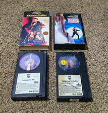 Timothy Dalton 007 Licence To Kill And The Living Daylights Beta Betamax Lot picture