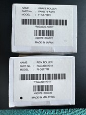 One Genuine OEM Fujitsu PA03338-K011 PA03576-K010 Pick/Brake Roller kit fi-6670 picture