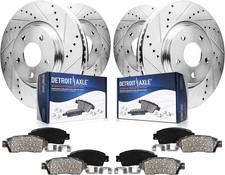 5-Lug Front & Rear Brake Pads Rotors for 2007-2015 BMW 328i picture