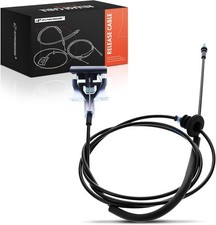 A-Premium Front Hood Latch Release Cable with Handle Compatible with Nissan picture