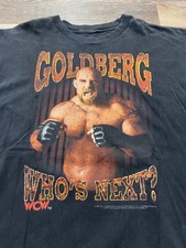 Vintage 1998 Goldberg WCW Heavyweight Graphic Tshirt XL picture