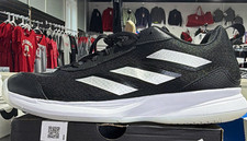adidas Men's Low Top Lace-Up Athletic Sneakers Black/White US 9.5 picture