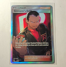 The Pokémon Company Giovanni's Exile 67/68 Hidden Fates Holo Full Art UR EN picture