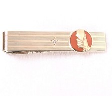 Vintage Dieges & Clust 10K Gold Diamond Tie Bar Hand Goblet 7.71g Rare picture