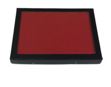 Riker Display Case 6 x 8 x 3/4 with RED FELT for Collectibles Arrowheads & More picture