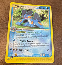 Nintendo Pokemon TCG Swampert 23/109 EX Ruby & Sapphire Rare Holo EN 2003 100HP picture