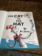 Cat In The Hat By Dr. Seuss Early Printing 1957 Educational Edition Original picture