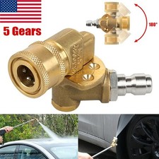 Pivoting Coupler High Pressure Washer 1/4