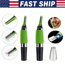 Hot Men Nose Ear Face Neck Eyebrow Hair Mustache Beard Trimmer Shaver Clipper picture