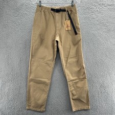 Gramicci Pants Mens Small S Brown Belted Outdoor Pull On Climbing Hiking Pants picture