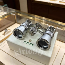 🔥 Rolex Silver Opera Binoculars Rare Collector Display Piece VIP Gift Boxed picture