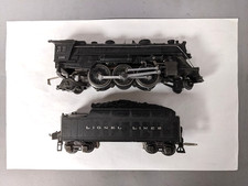 Lionel #224E Steam Loco with  #2224W die cast Whistle Tender No O /Boxes C-6 picture