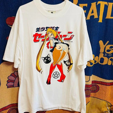 Remake Sailor Moon Anime Manga White Unisex T shirt Classic style S-5XL picture