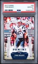 2017 Panini #66 Tom Brady PSA 10 picture