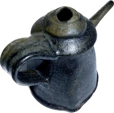Antique Primitive Hand Forged Metal Southwest (Cowboy) Range Tea Pot Kettle picture