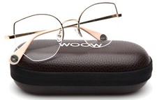 NEW WOOW Be Cult 1 Col 901 Gold EYEGLASSES 53-19-140 B50mm picture