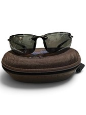 Maui Jim Makaha MJ Sport Sunglasses Gloss Black Neutral Grey Polarized w/ Case⁠ picture