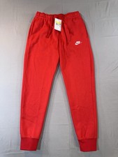 Nike Men's NSW Club Joggers BV2671-657 University Red New With Tags Size Small picture