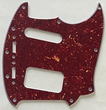 4 Ply Red Tortoise Pickguard Fit Fender Kurt Cobain Jag-Stang Style Guitar Parts picture