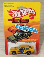 1982 Hot Wheels Flat Out 442 Oldsmobile The Hot Ones Yellow Carded Hong Kong New picture