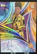 Alicia Taylor 2026 Topps Universe WWE Superior Signatures #UA-AT Auto /99 picture