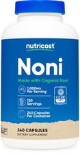 Nutricost Noni Capsules 500mg, 240 Capsules - Made with Organic Noni picture