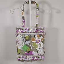 Vera Bradley Portobello Road Laptop Travel Tote Bag NWT Floral $88 MSRP picture