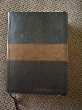 CSB The Spurgeon Study Bible LeatherTouch Black Brown Index Tabs Holman CSB picture