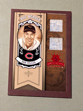 2005 Donruss Diamond Kings HOF Heroes RED Materials 9/25 Bob Feller #HH-40 picture
