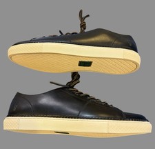 Frye Gates Low Lace Black Leather Shoe Men Size 11 Casual Travel Dress 3481160 picture