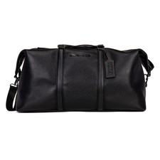 Leather Weekender Bag Travel Duffle Carry On Large Overnight Premium picture
