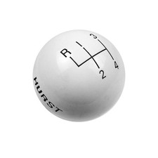 Hurst White Replacement Shifter Knob 4-Speed picture