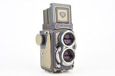 Rollei Rolleiflex TLR 4x4 Grey Baby Camera with Xenar 60mm f3.5 Lens AS-IS V20 picture