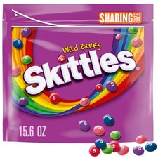 SKITTLES Wild Berry Chewy Candy, Share Size 15.6 Ounce (Pack of 1), Assorted picture