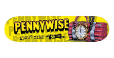 New Pennywise About Time 30 Year Anniversary Skateboard Deck LE Band picture