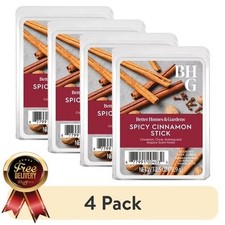 4-Pack Spicy Cinnamon Stick Scented Wax Melts, Better 2.5 Oz (4 Pack) picture