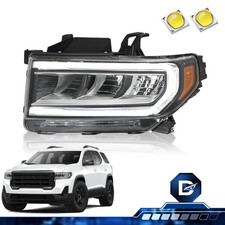 For 2020-2023 GMC Acadia SL|SLE|SLT|DENALI FULL LED Headlight Driver Side LH picture