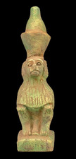 Ancient Egyptian Antiques Thoth Baboon Statue Rare Stone God Sculpture Figure picture