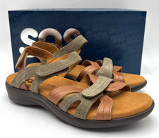 SAS PIER DESERT SAGE 3737-408 Women's NEW Strap Sandals Brown Multiple Sizes picture