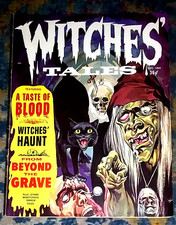 WITCHES' TALES Sept, 1969 / Classic Cover-Eyeball Clawed Out Of The Socket picture
