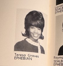 Teresa Graves 1966 HS Yearbook * Washington HS Los Angeles * Get Christie Love picture