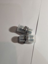 (2)Chinese Mini Excavator Hydraulic Fitting Din Union M16 To 1/4