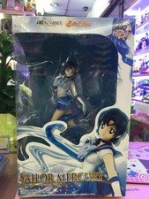 Sailor Moon Crystal Sailor Mercury Ami 17CM PVC Anime Figure Collectible Statue picture