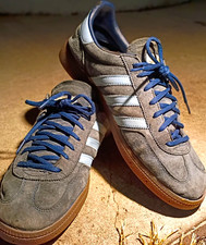 Vintage Adidas Originals Handball Spezial in Ash Gray Suede Men's Size US 11.5 picture