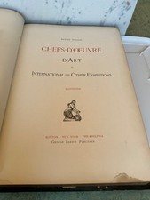 1884 Chefs-D'Oeuvre D'Art of International&Other Exhibitions Illustrated Folio picture