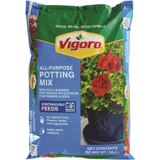 32 Qt. All Purpose Potting Soil Mix for Indoor or Outdoor Use for Fruits Flowers picture